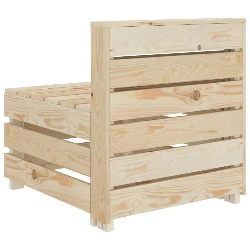 Garden Pallet Sofa Wood 49342