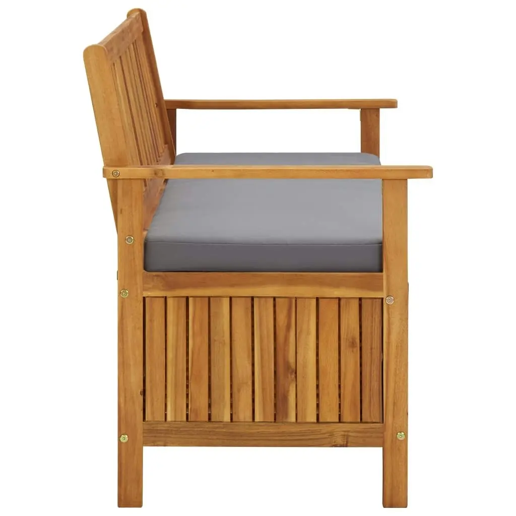 Garden Storage Bench 120 cm Solid Acacia Wood 310276