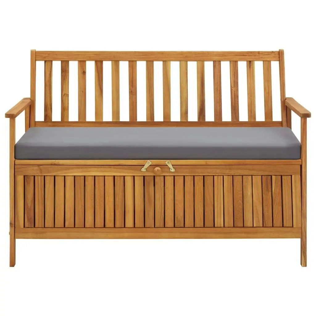 Garden Storage Bench 120 cm Solid Acacia Wood 310276