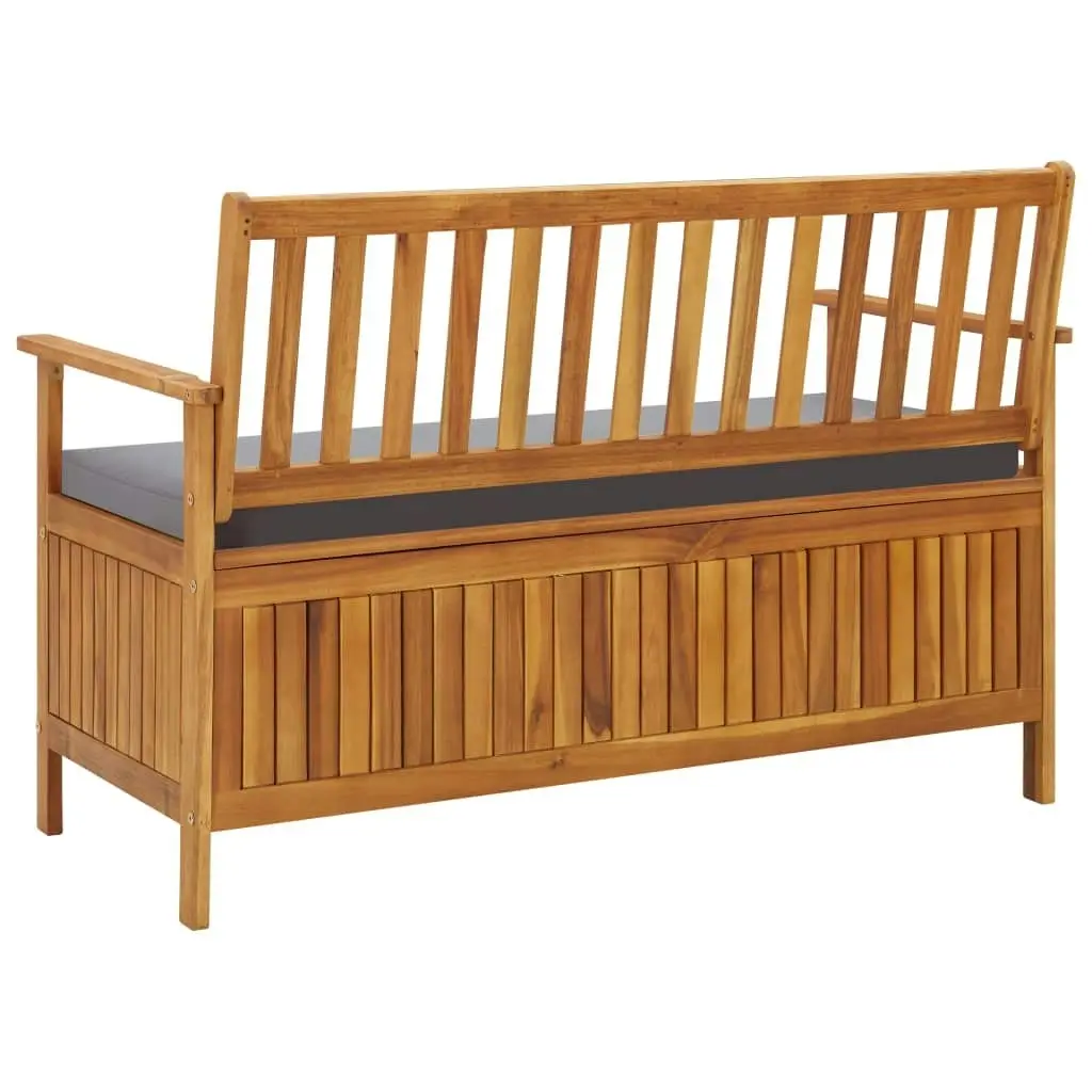 Garden Storage Bench 120 cm Solid Acacia Wood 310276