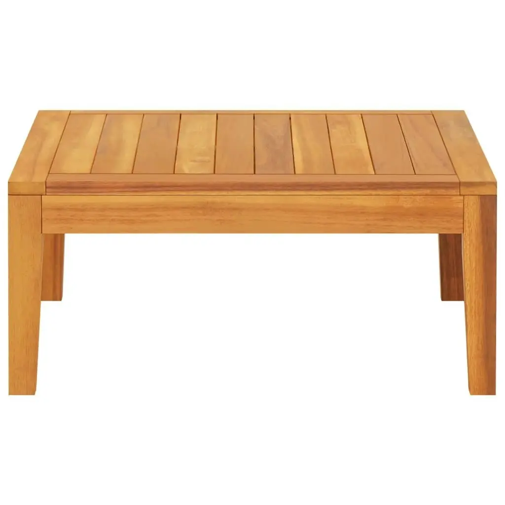 Garden Table 64x64x29 cm Solid Acacia Wood 316322