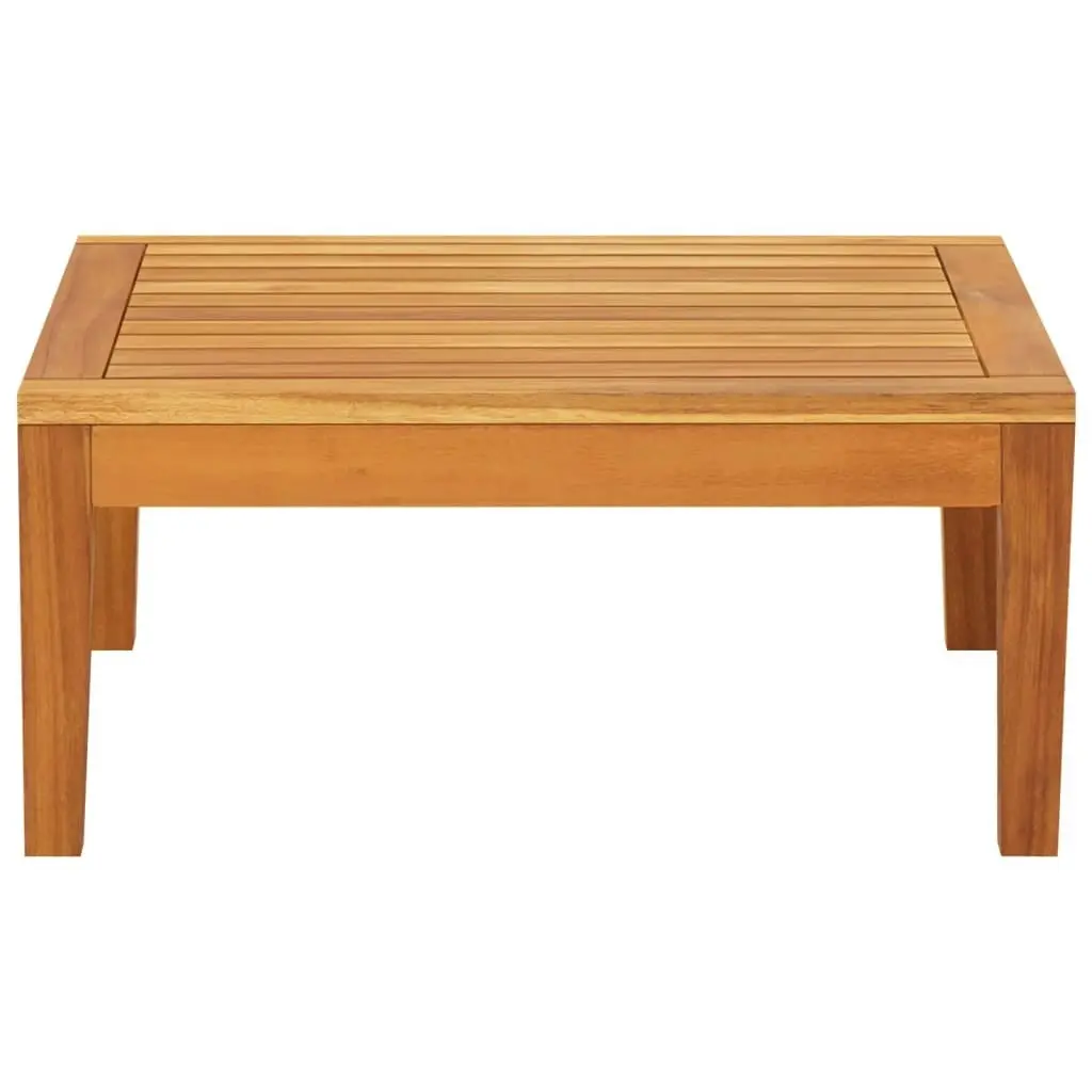 Garden Table 64x64x29 cm Solid Acacia Wood 316322