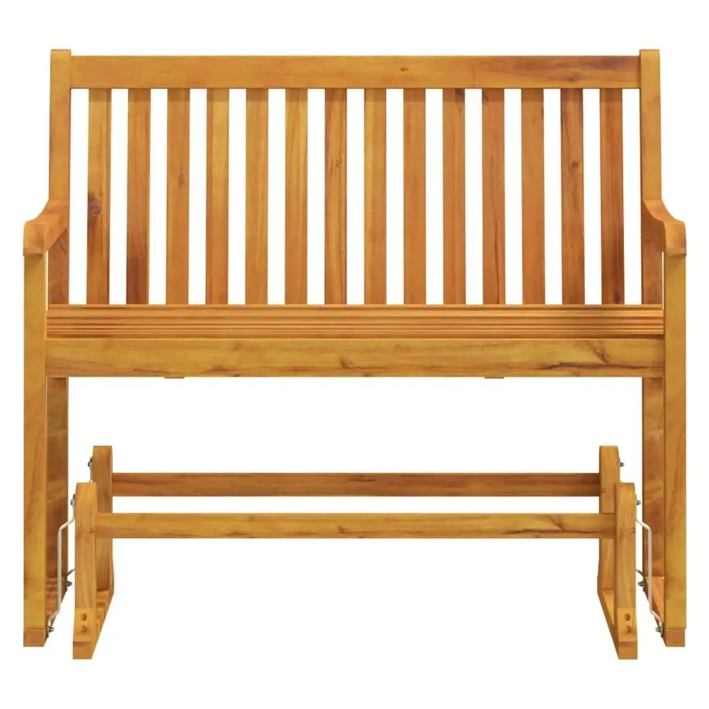 Garden Swing Bench 110 cm Solid Acacia Wood 316608