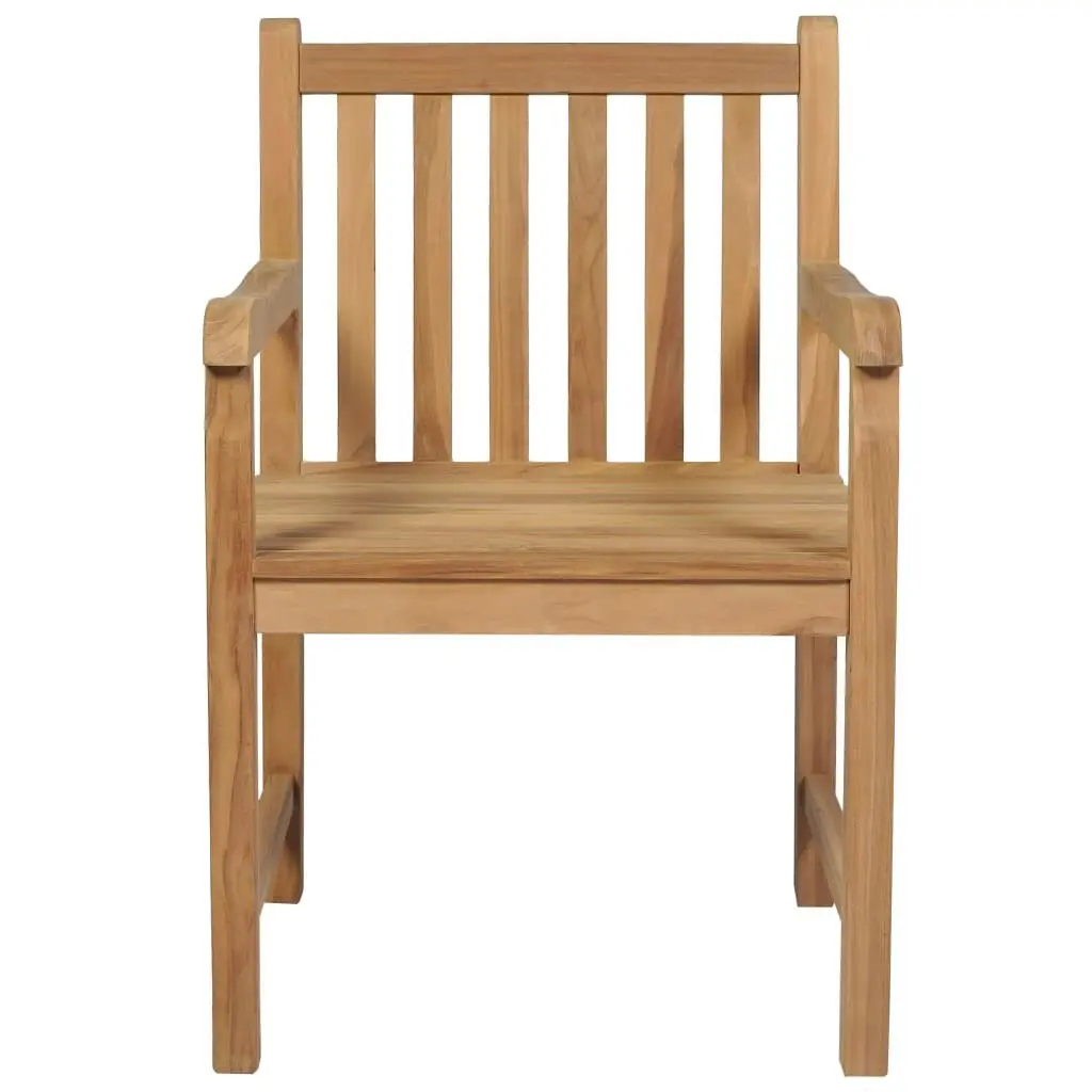 Outdoor Chairs 4 pcs Solid Teak Wood 3073001