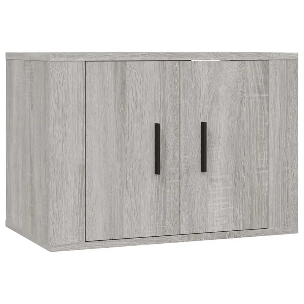 2 Piece TV Cabinet Set Grey Sonoma Engineered Wood 3188452