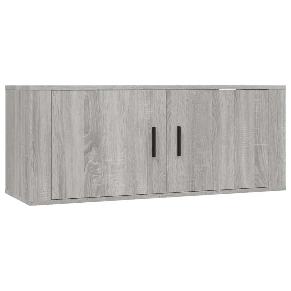 2 Piece TV Cabinet Set Grey Sonoma Engineered Wood 3188492