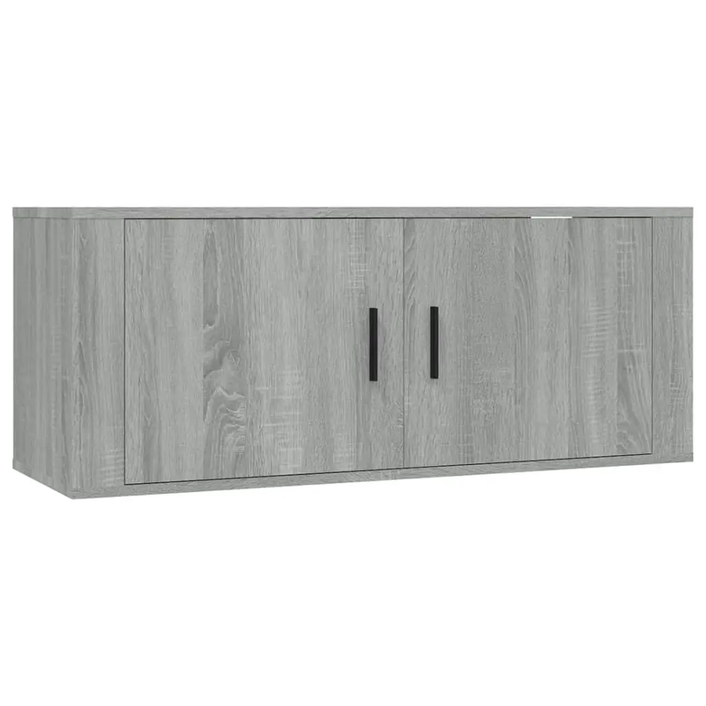 2 Piece TV Cabinet Set Grey Sonoma Engineered Wood 3188428