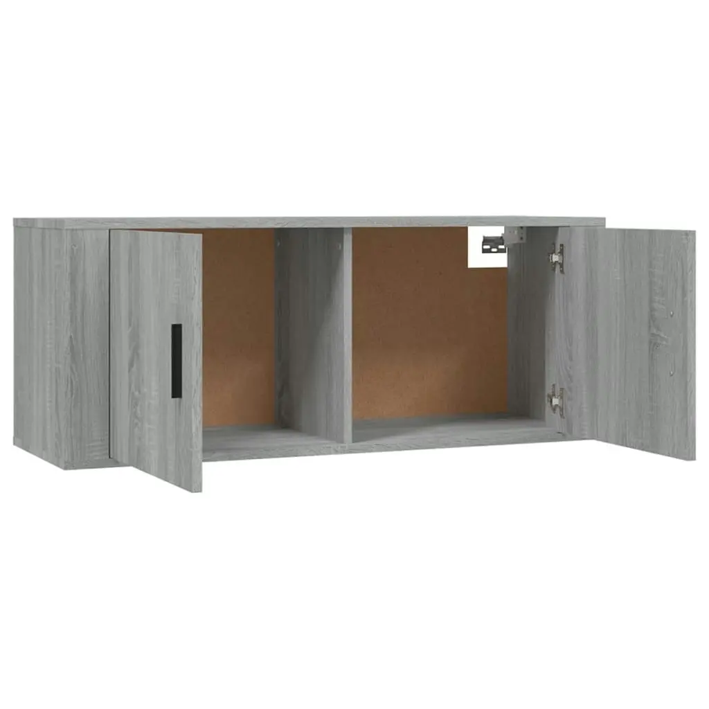 2 Piece TV Cabinet Set Grey Sonoma Engineered Wood 3188428