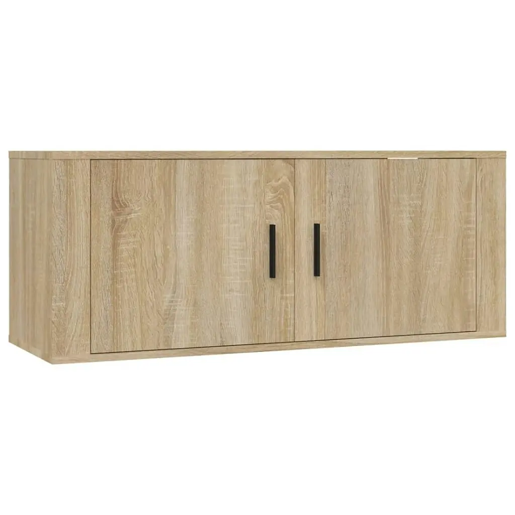 2 Piece TV Cabinet Set Sonoma Oak Engineered Wood 3188425