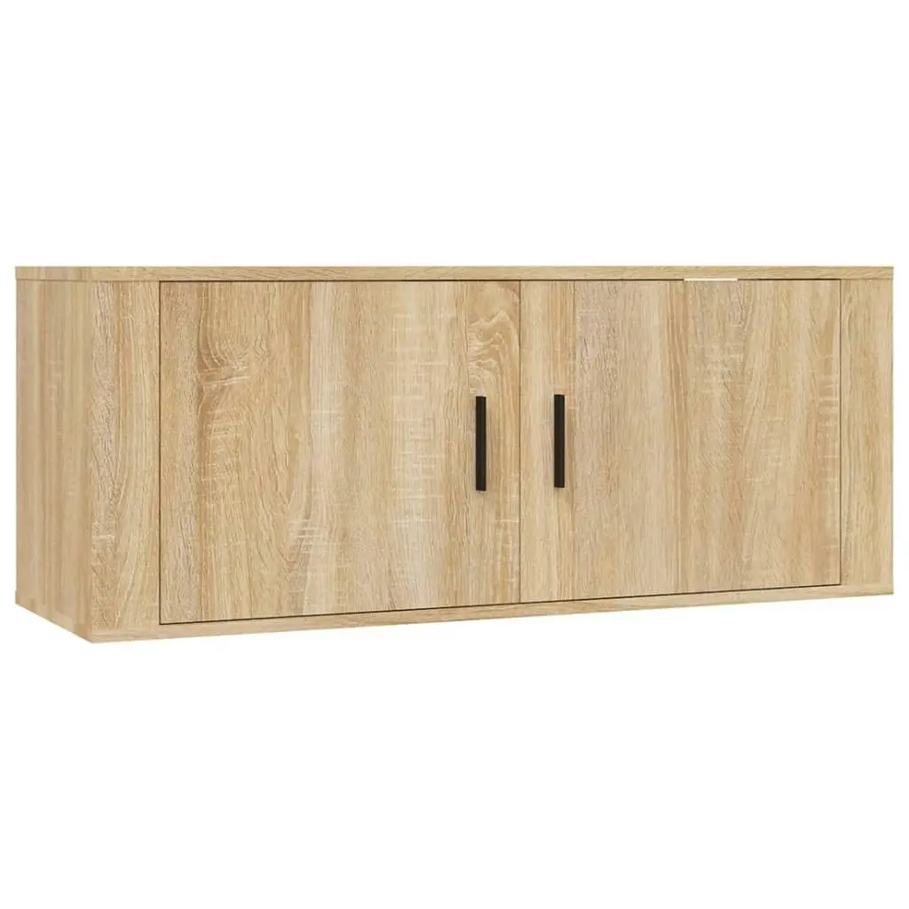 2 Piece TV Cabinet Set Sonoma Oak Engineered Wood 3188489