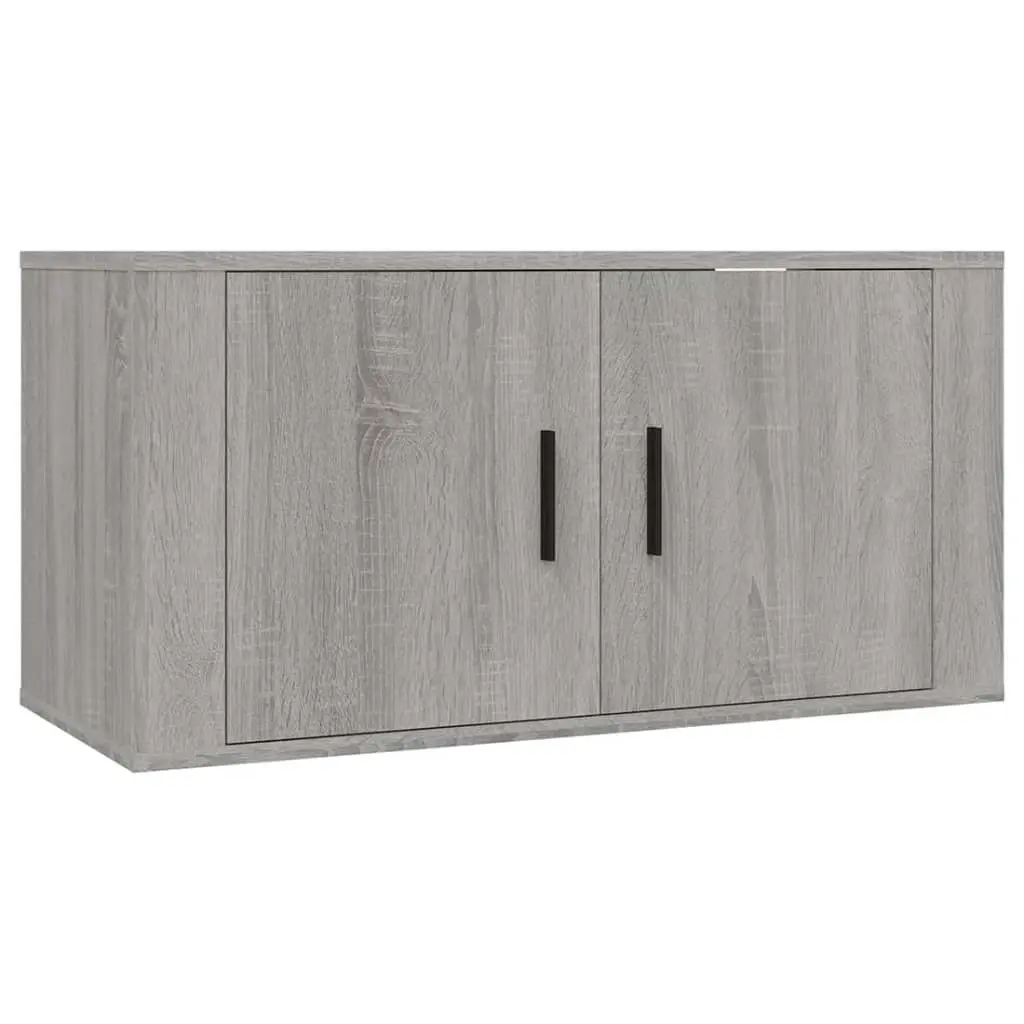 2 Piece TV Cabinet Set Grey Sonoma Engineered Wood 3188468