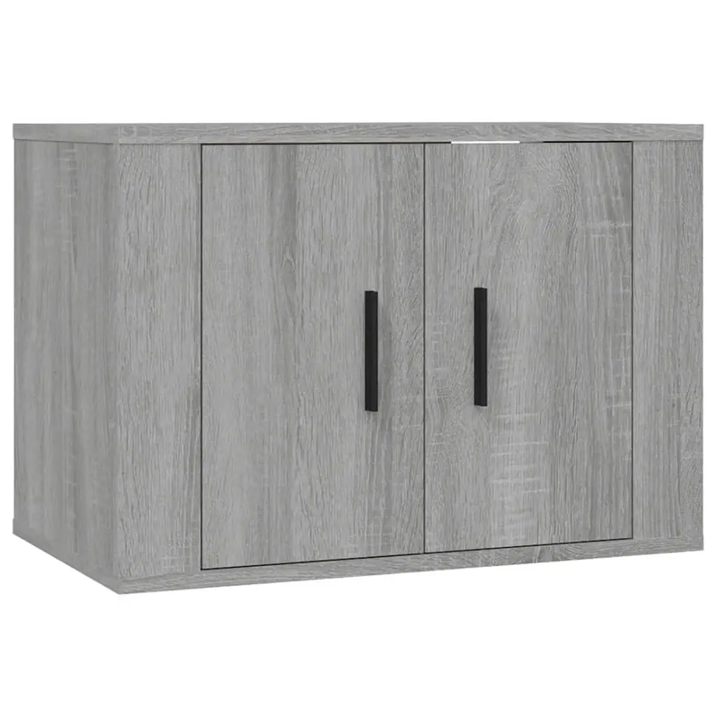 3 Piece TV Cabinet Set Grey Sonoma Engineered Wood 3188388