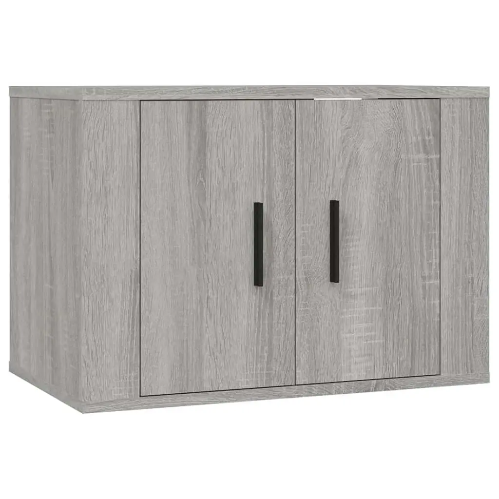 4 Piece TV Cabinet Set Grey Sonoma Engineered Wood 3188548