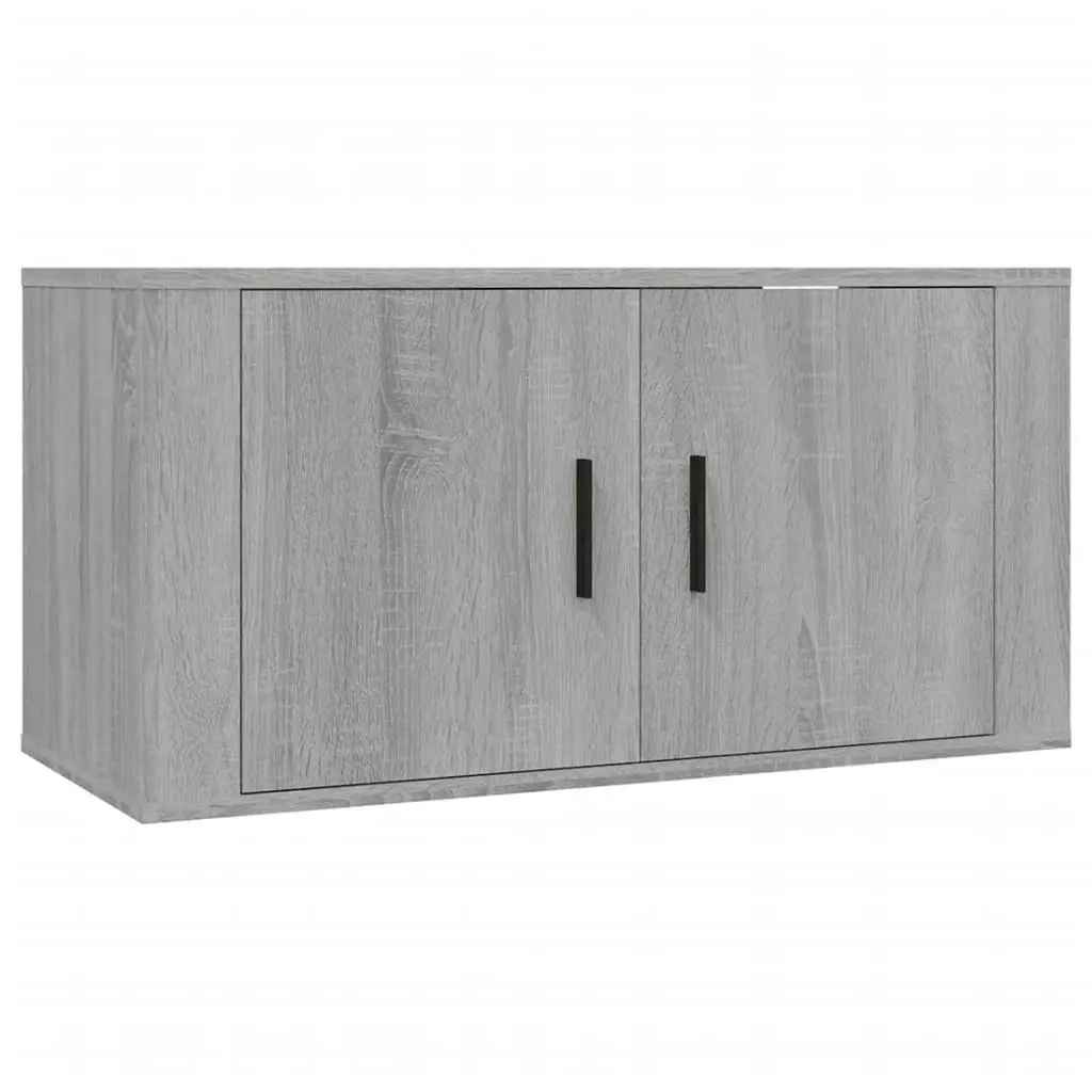 6 Piece TV Cabinet Set Grey Sonoma Engineered Wood 3188844