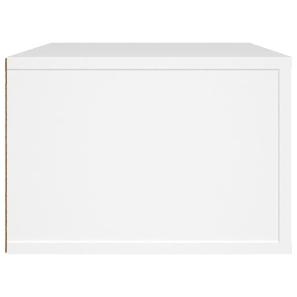 Hanging TV Cabinet White 80x36x25 cm Engineered Wood 816832