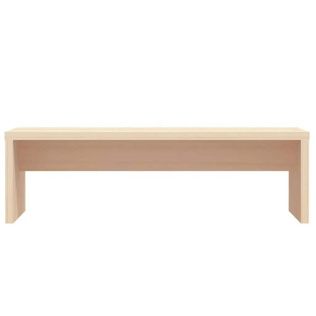 Monitor Stand 50x27x15 cm Solid Wood Pine 813924