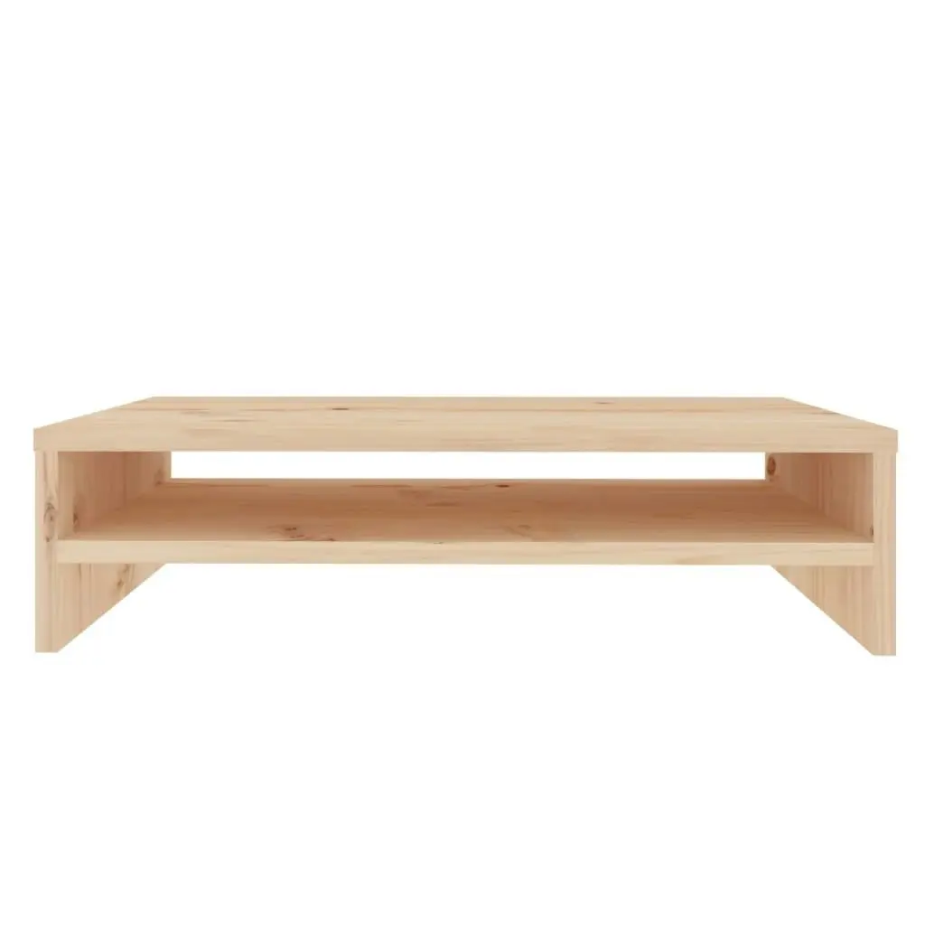 Monitor Stand 50x24x13 cm Solid Wood Pine 813914