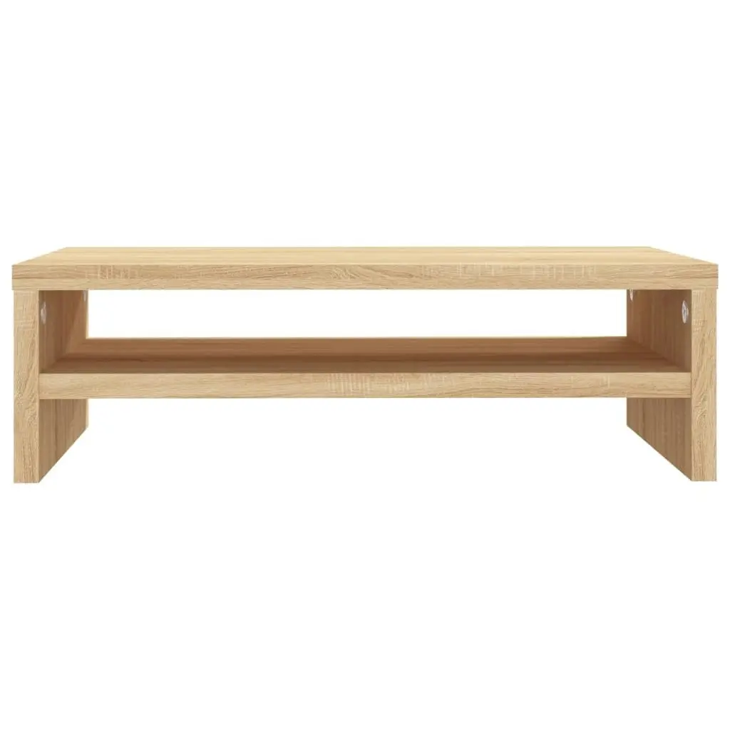 Monitor Stand Sonoma Oak 42x24x13 cm Engineered Wood 800219