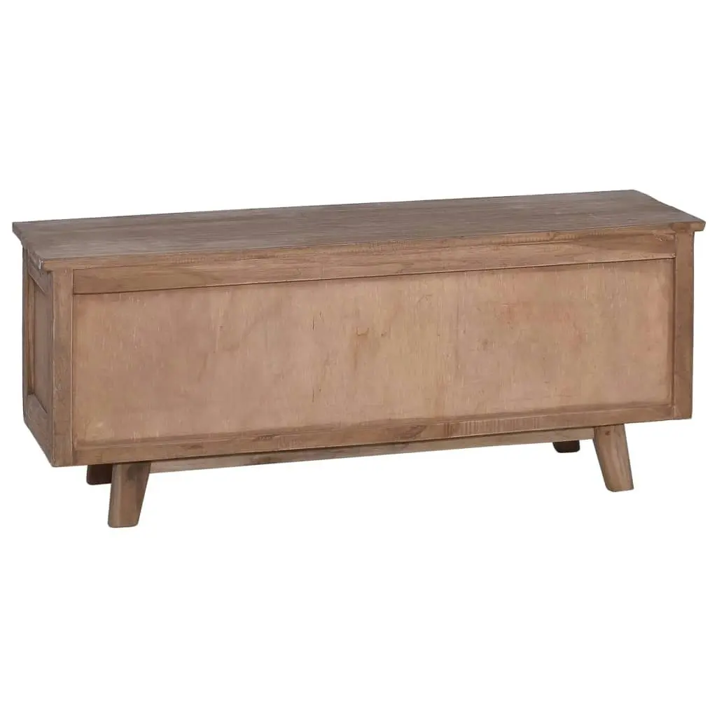 TV Cabinet 100x30x40 cm Solid Teak Wood 288295