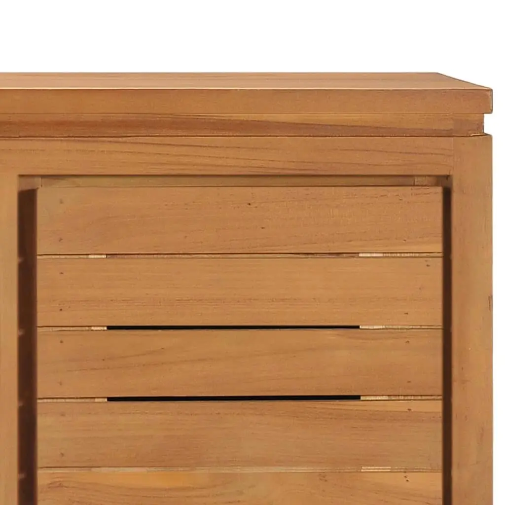 TV Cabinet 110x30x40 cm Solid Teak Wood 289069