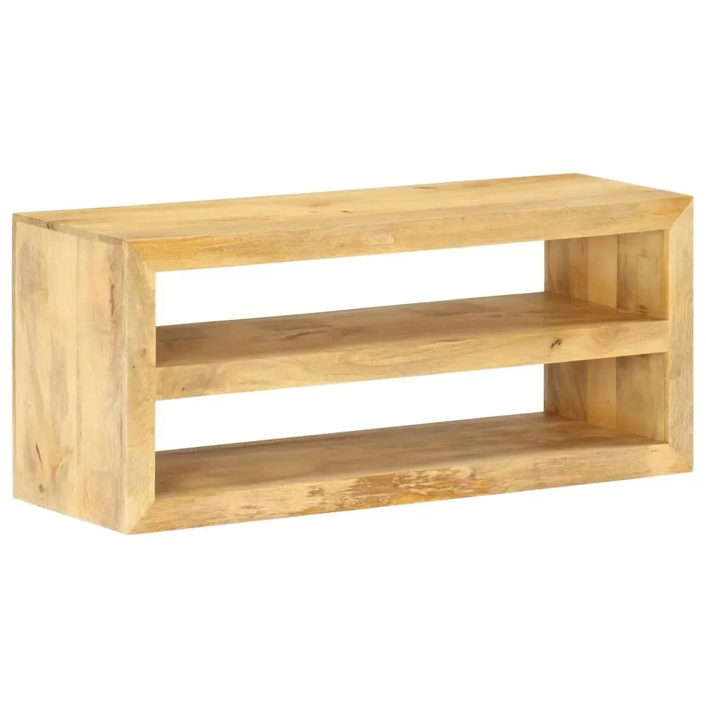 TV Cabinet 107x35x45 cm Solid Mango Wood 320230