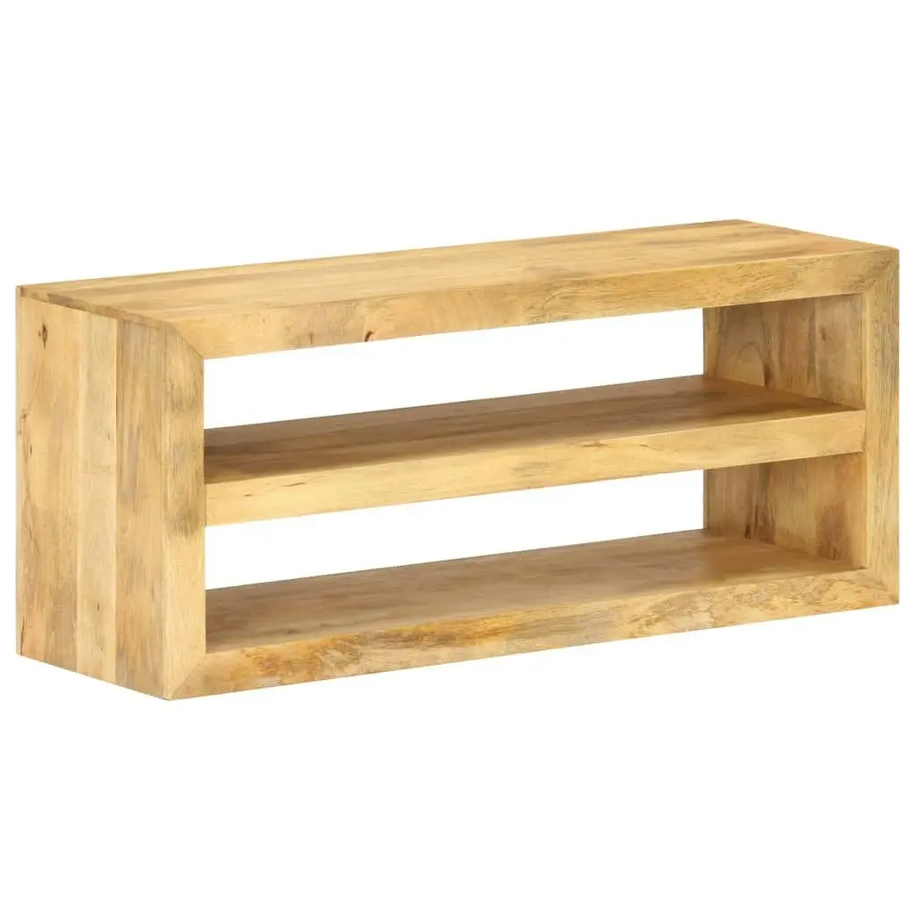 TV Cabinet 107x35x45 cm Solid Mango Wood 320230