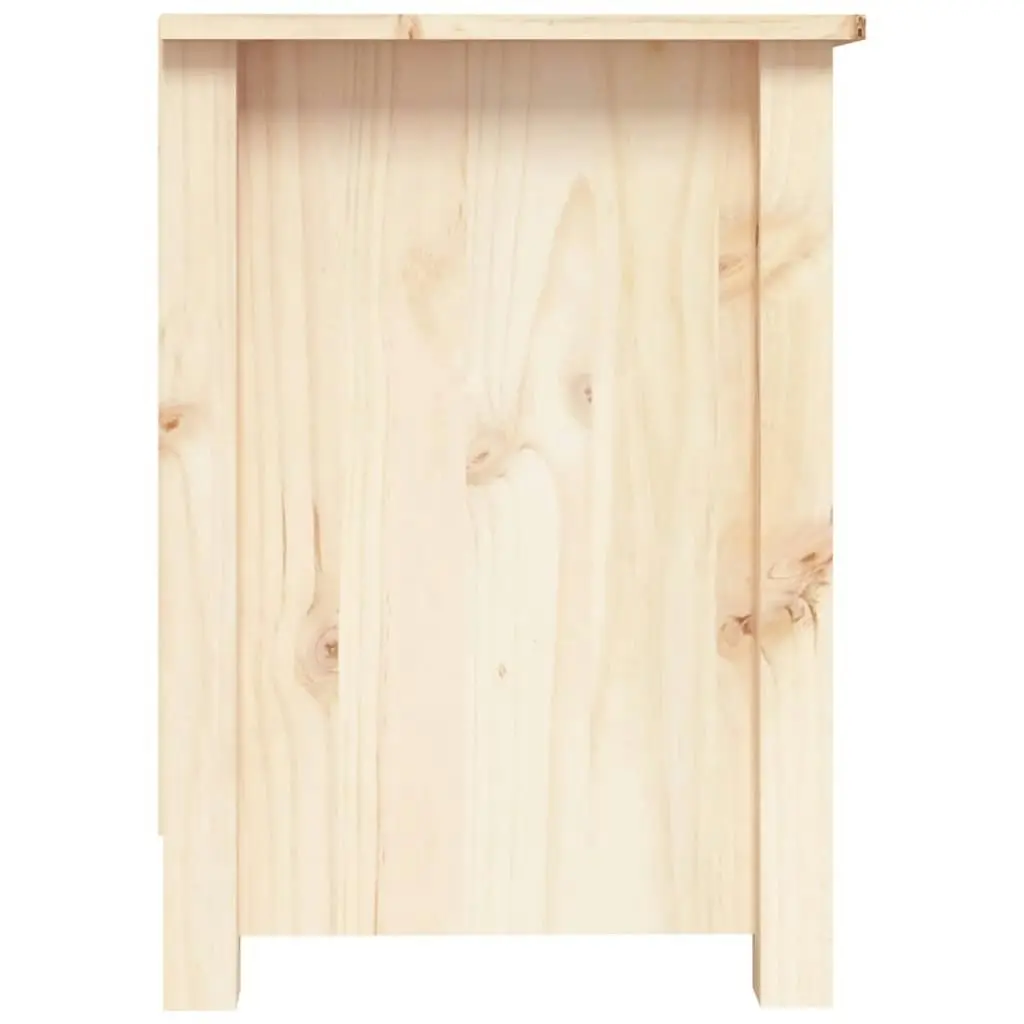 TV Cabinet 103x36.5x52 cm Solid Wood Pine 814569