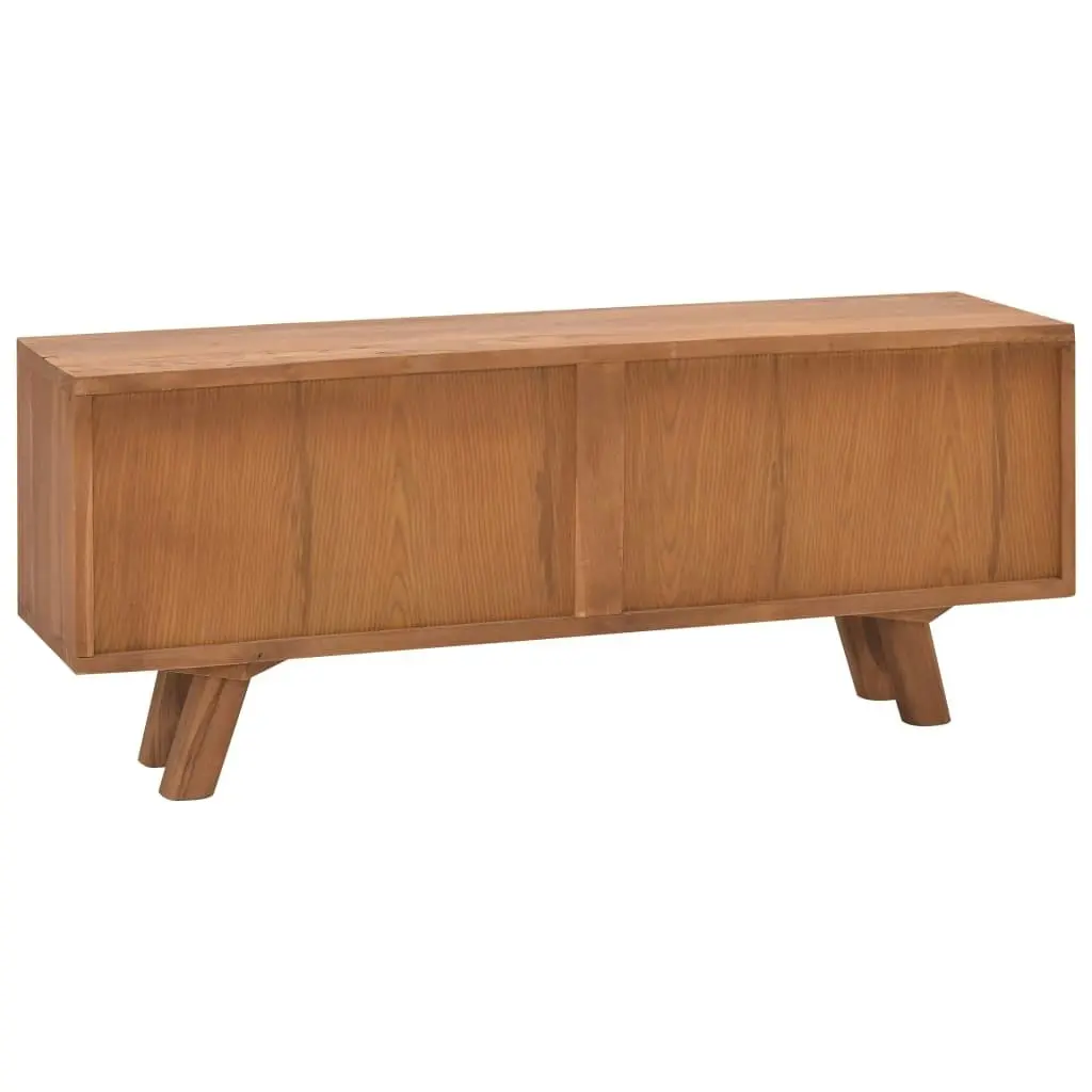 TV Cabinet 110x30x45 cm Solid Teak Wood 326115