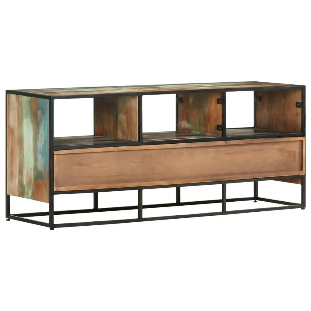 TV Cabinet 110x30x45 cm Solid Reclaimed Wood 327449