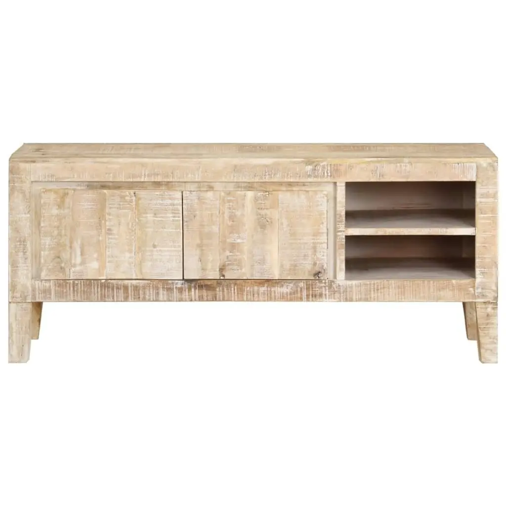 TV Cabinet 110x35x46 cm Solid Wood Mango 328365