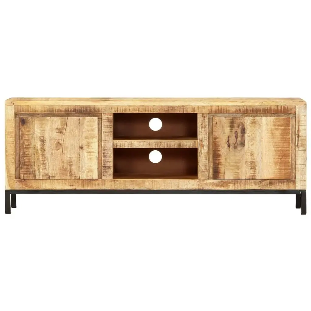 TV Cabinet 118x30x45 cm Solid Mango Wood 287372