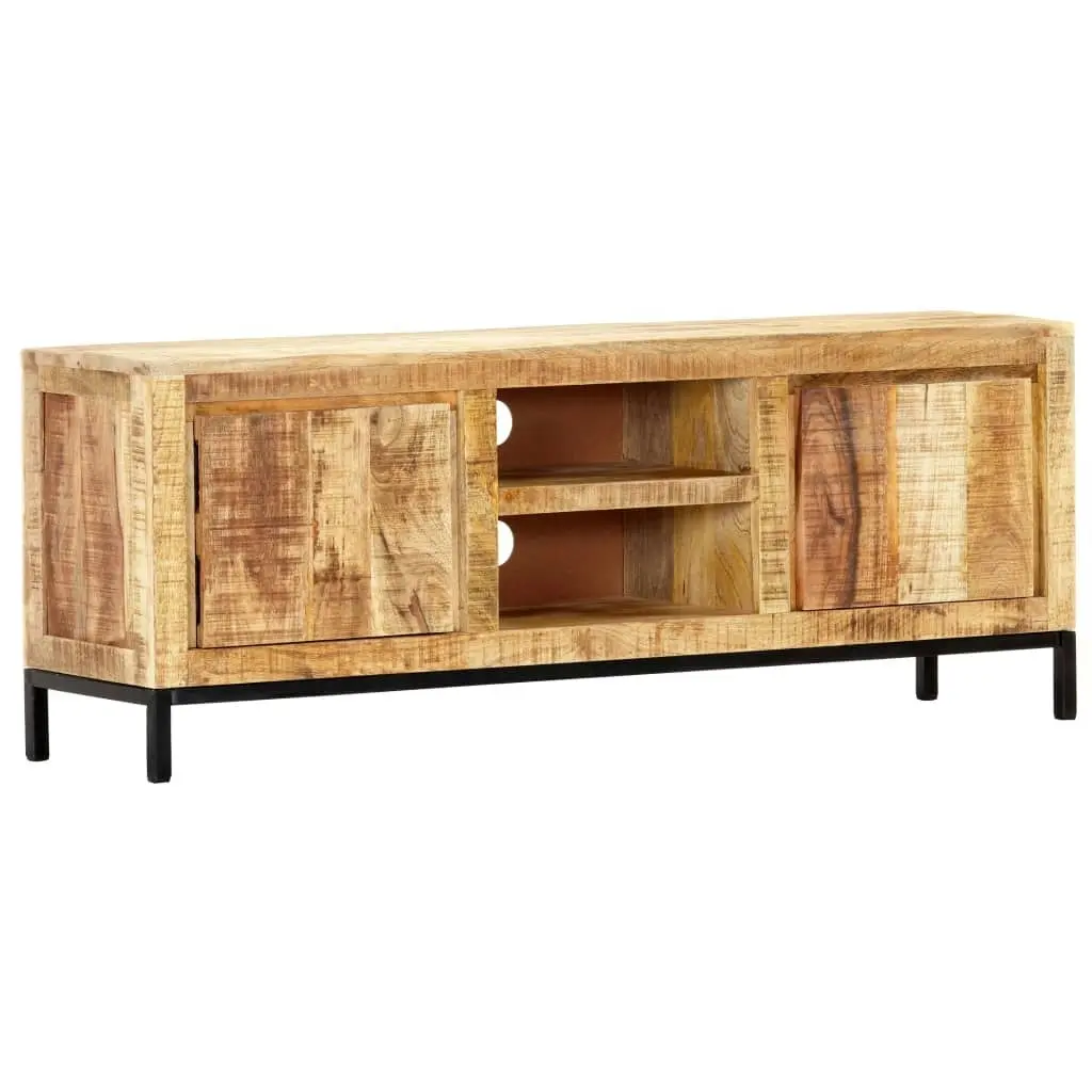 TV Cabinet 118x30x45 cm Solid Mango Wood 287372