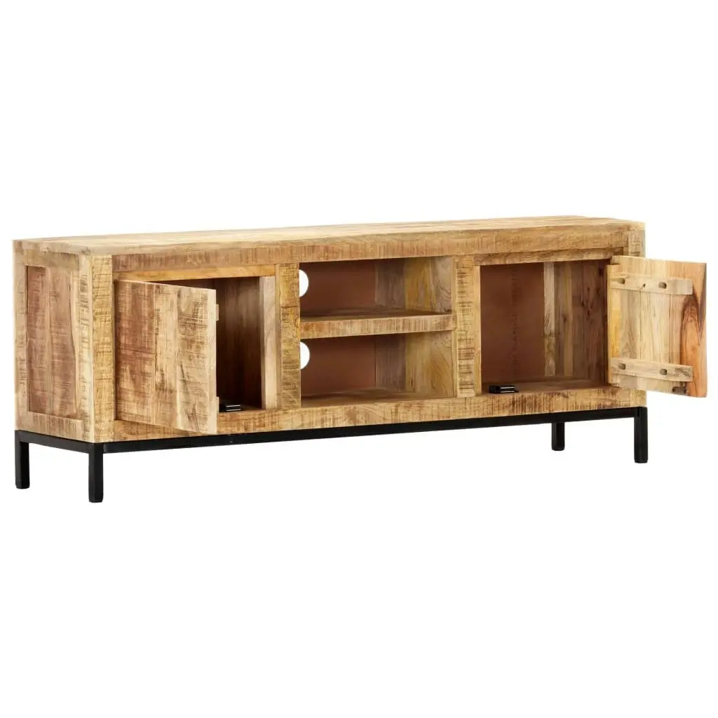 TV Cabinet 118x30x45 cm Solid Mango Wood 287372