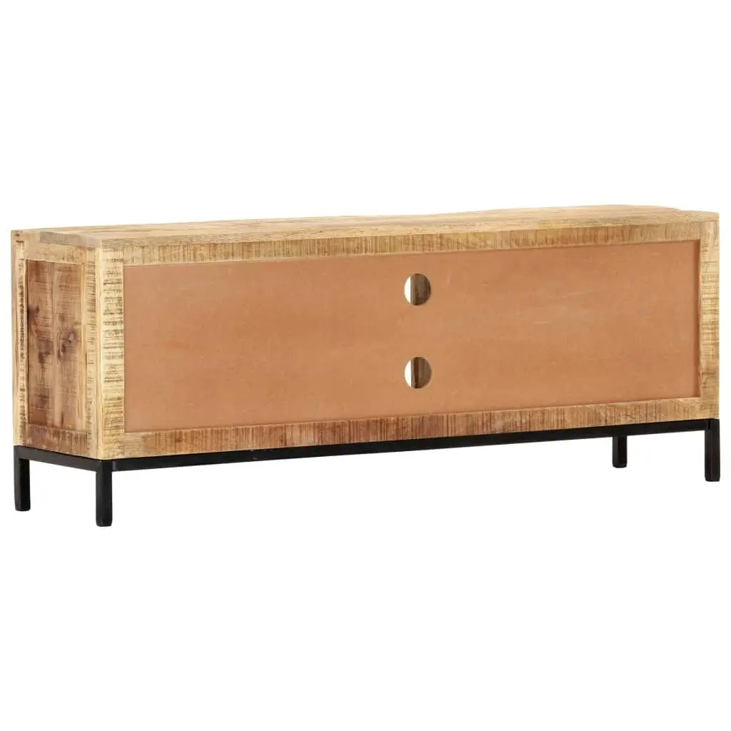 TV Cabinet 118x30x45 cm Solid Mango Wood 287372