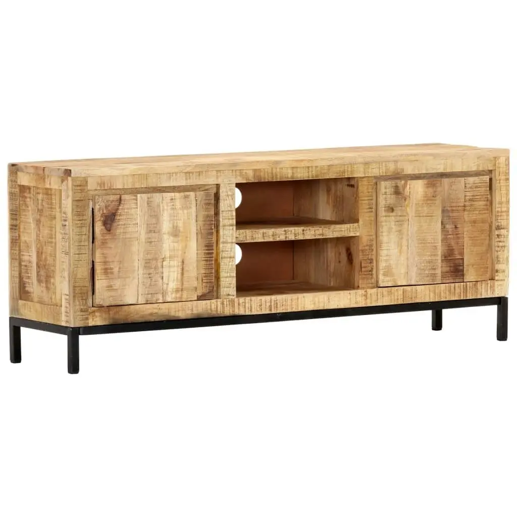 TV Cabinet 118x30x45 cm Solid Mango Wood 287372