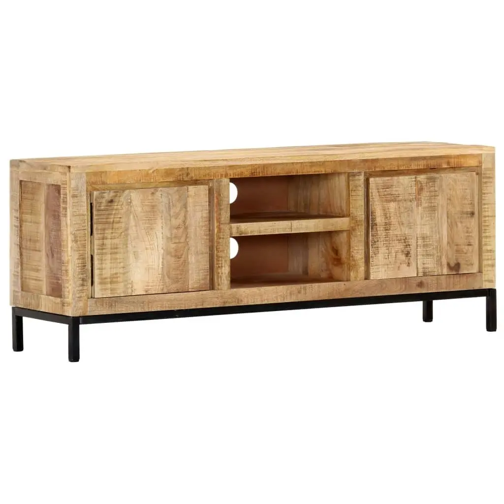 TV Cabinet 118x30x45 cm Solid Mango Wood 287372