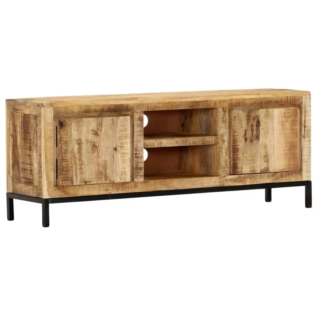 TV Cabinet 118x30x45 cm Solid Mango Wood 287372