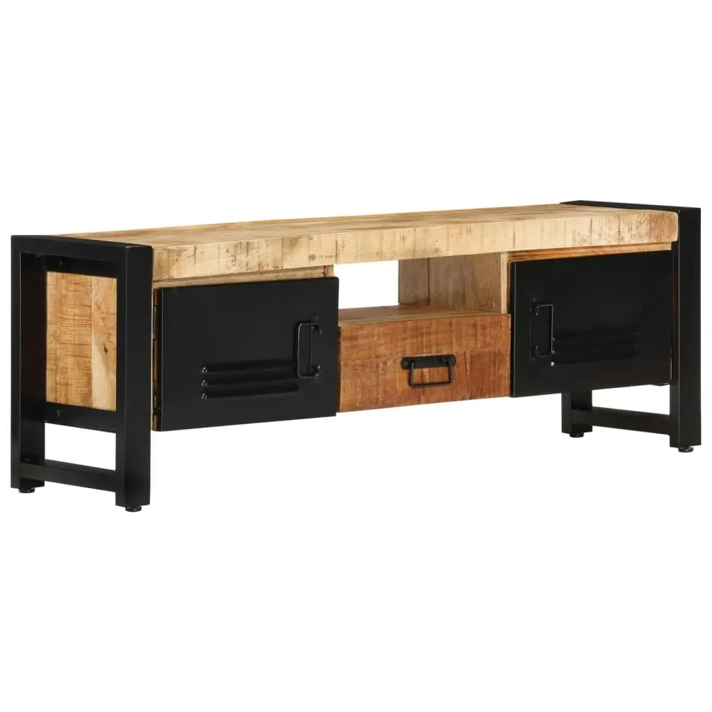 TV Cabinet 120x30x40 cm Solid Wood Mango 338222