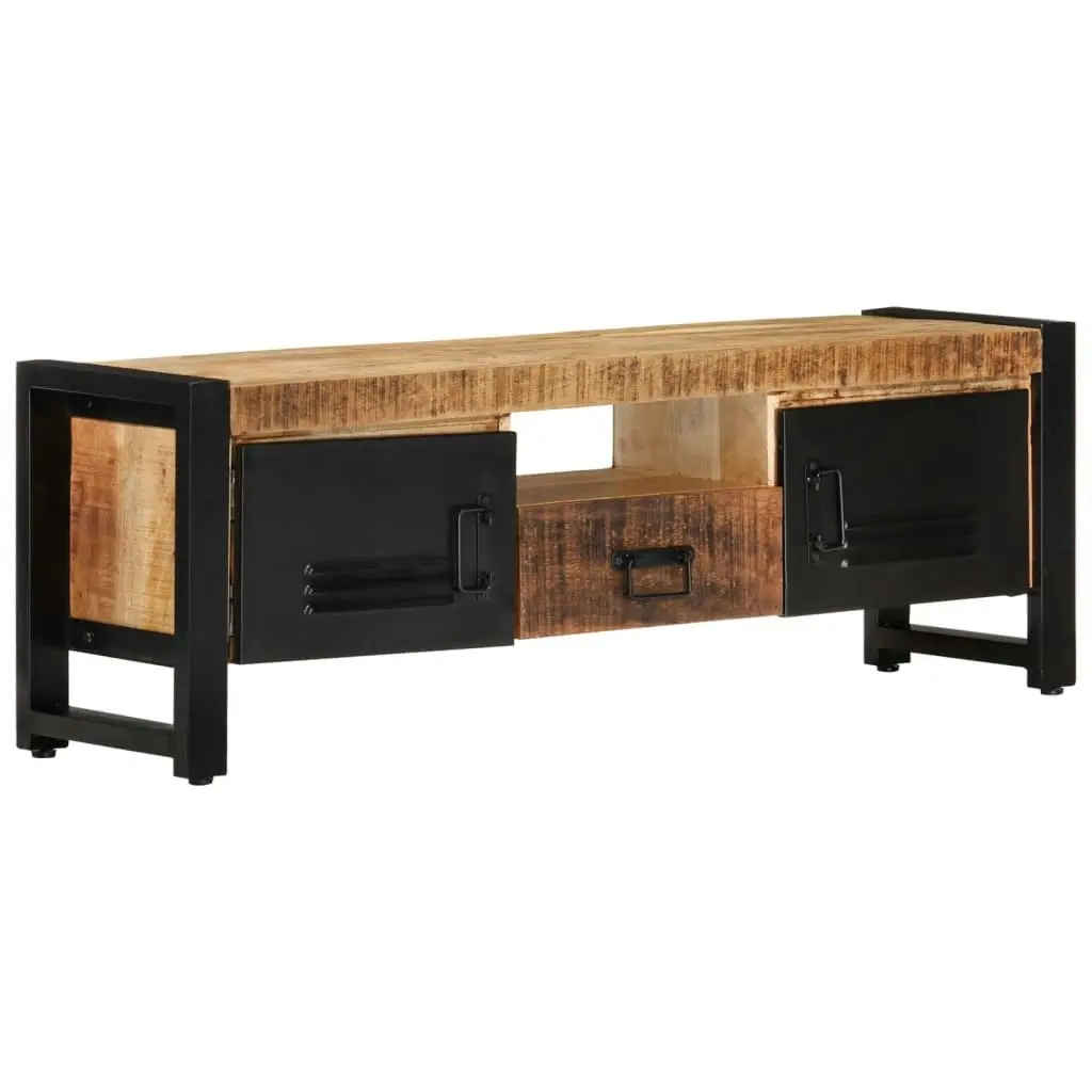 TV Cabinet 120x30x40 cm Solid Wood Mango 338222