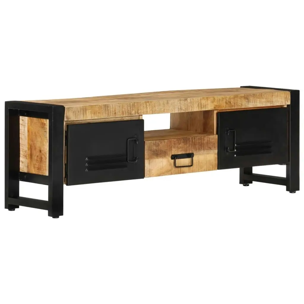 TV Cabinet 120x30x40 cm Solid Wood Mango 338222