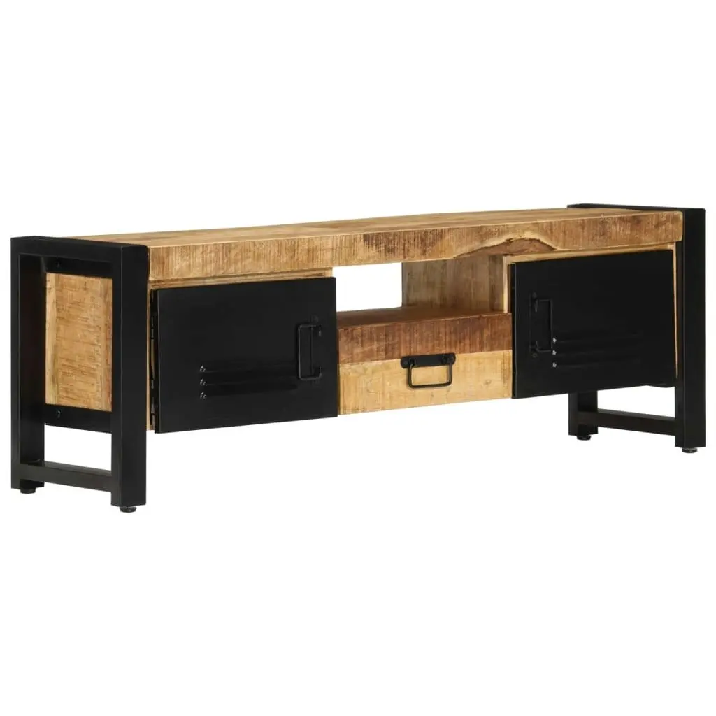 TV Cabinet 120x30x40 cm Solid Wood Mango 338222