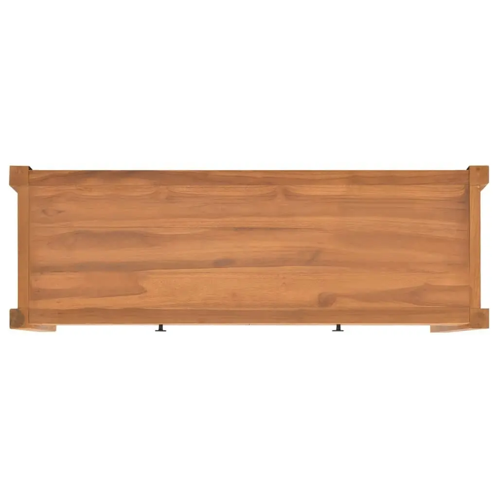 TV Cabinet 140x40x45 cm Teak Wood 325267