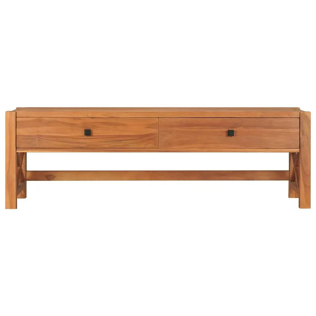 TV Cabinet 140x40x45 cm Teak Wood 325267