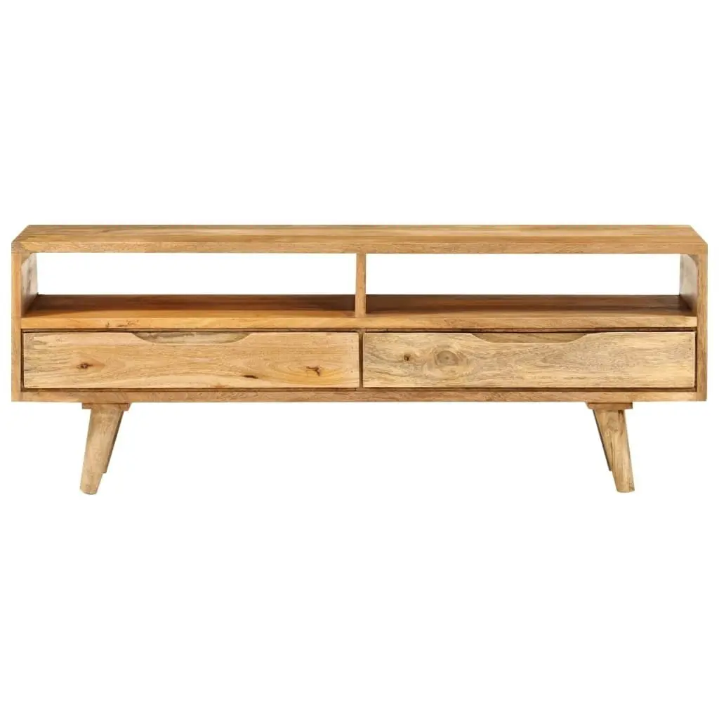 TV Cabinet 140x30x41 cm Solid Wood Mango 352783