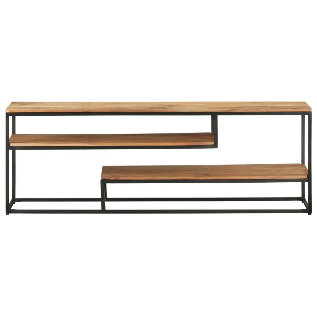 TV Cabinet 130x30x45 cm Solid Acacia Wood 321625