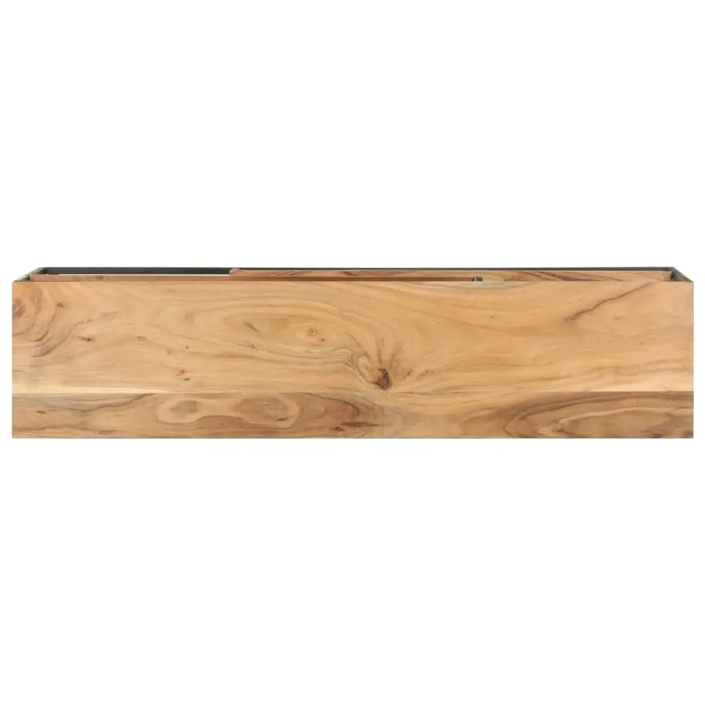 TV Cabinet 130x30x45 cm Solid Acacia Wood 321625