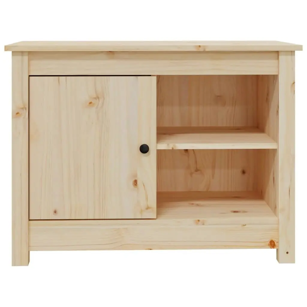 TV Cabinet 70x36.5x52 cm Solid Wood Pine 814579