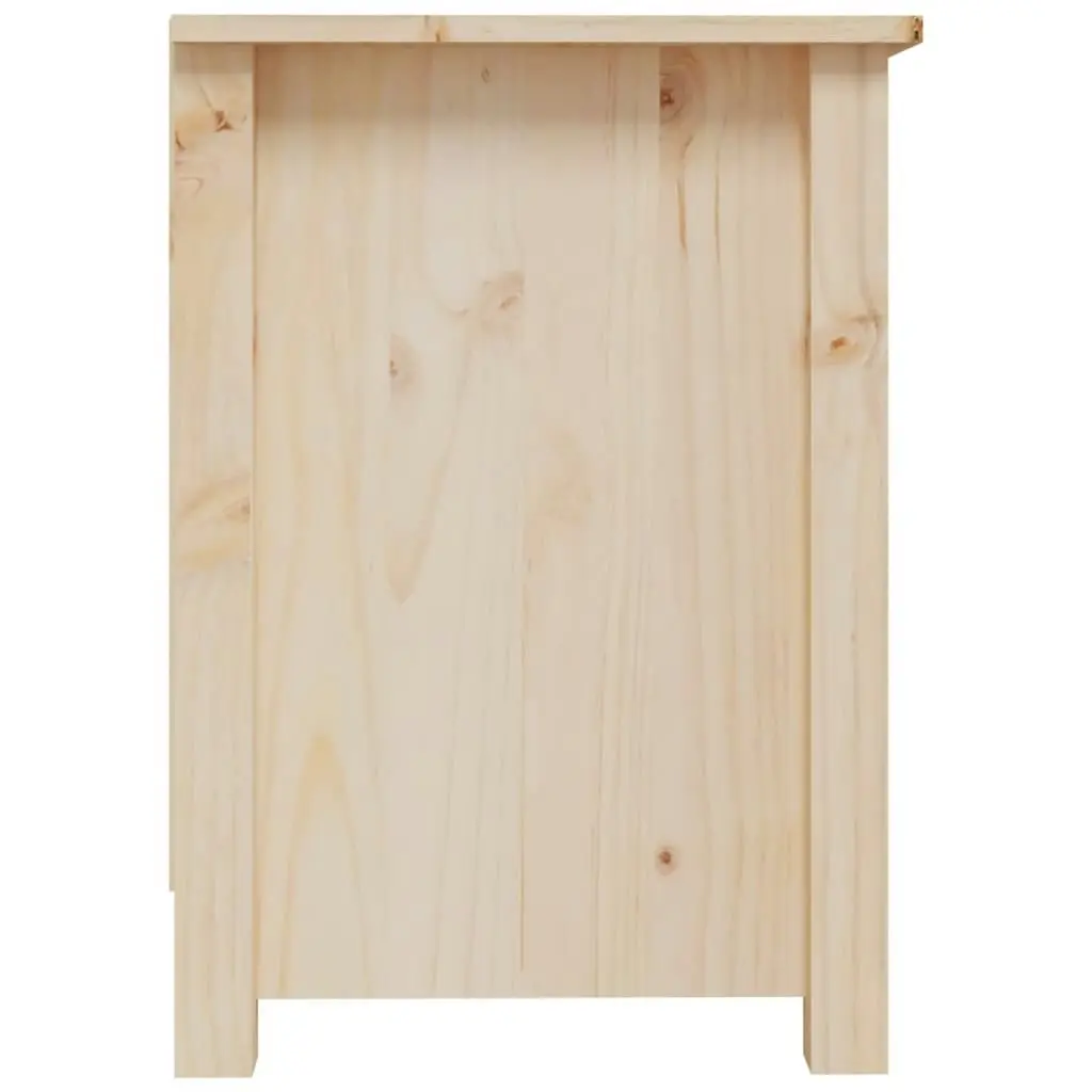 TV Cabinet 70x36.5x52 cm Solid Wood Pine 814579