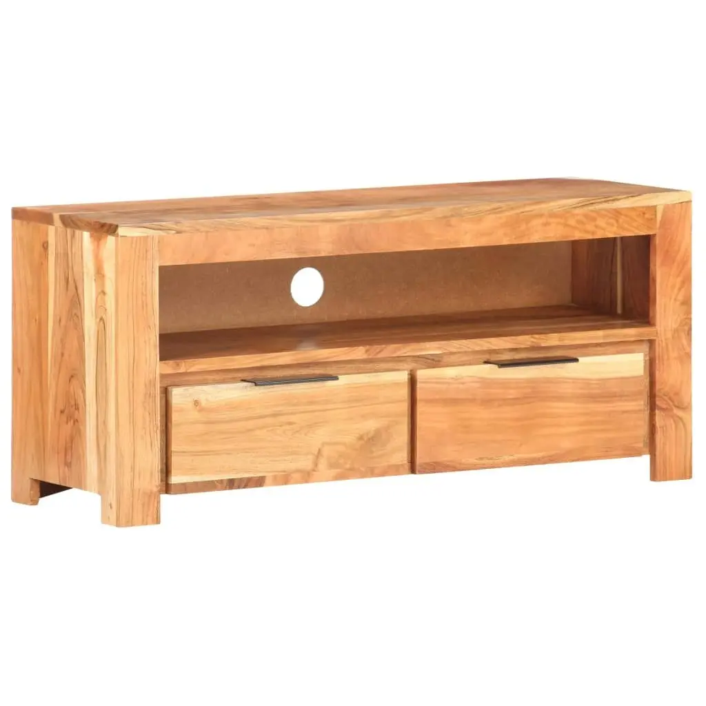 TV Cabinet 90x30x40 cm Solid Acacia Wood 320204