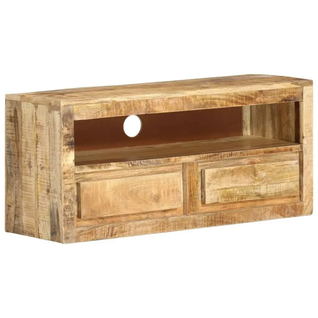 TV Cabinet 88x30x40 cm Solid Wood Mango 339512